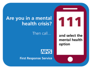 NHS 111 Mental Health Option